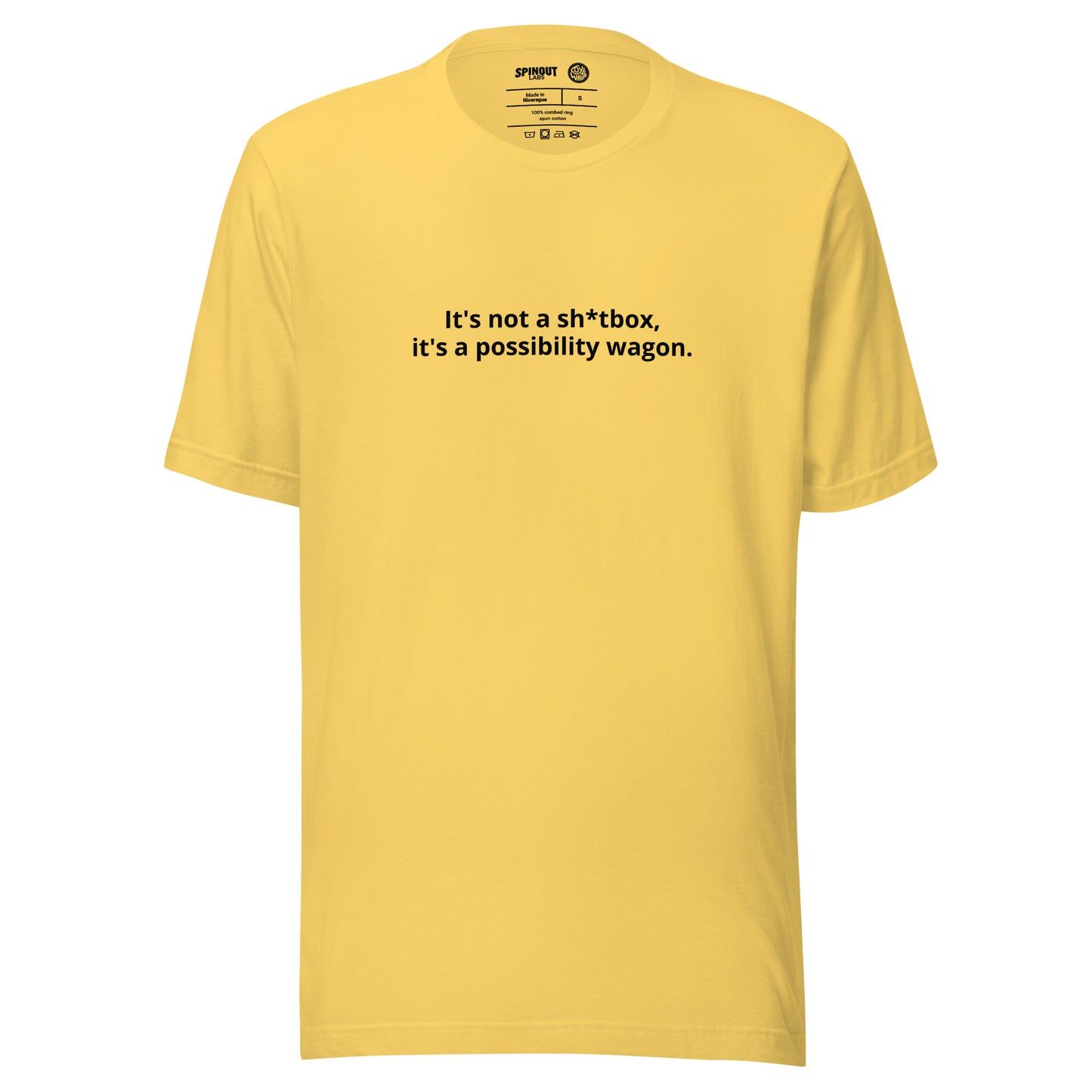 Possibility Wagon Tee (Dark Text)